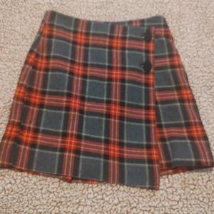 Plaid Mini Skirt H&M - Size: 4